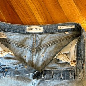 The Joni Highrise loose distressed jeans.